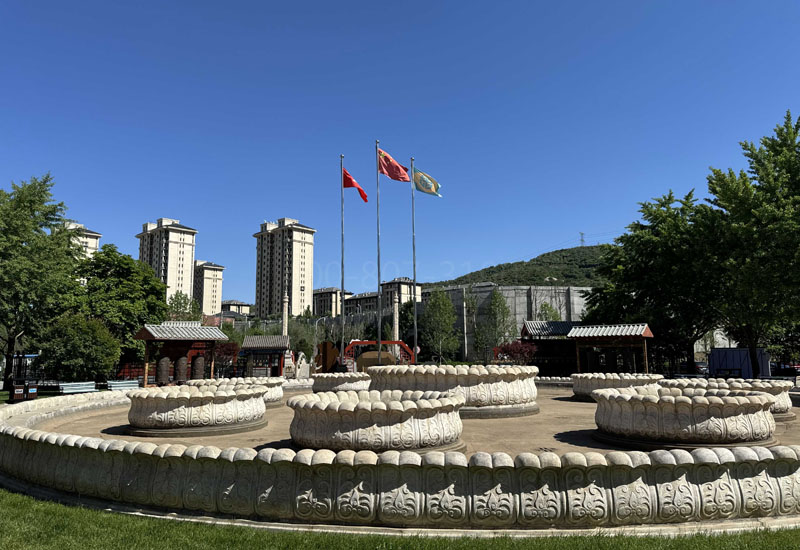 喷泉景观图